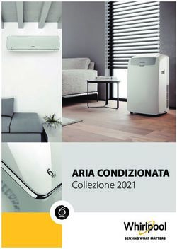ARIA CONDIZIONATA Collezione 2021