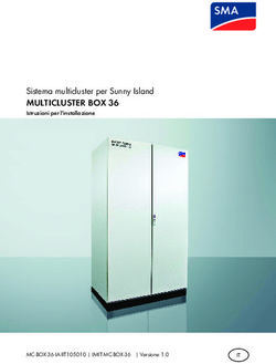 Sistema multicluster per Sunny Island - MULTICLUSTER BOX 36 Istruzioni per l'installazione