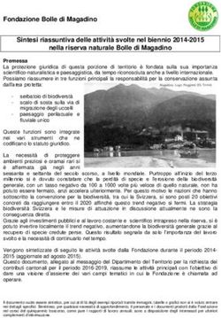 Fondazione Bolle di Magadino - Cantone Ticino