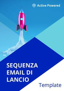 SEQUENZA EMAIL DI LANCIO - Active Powered