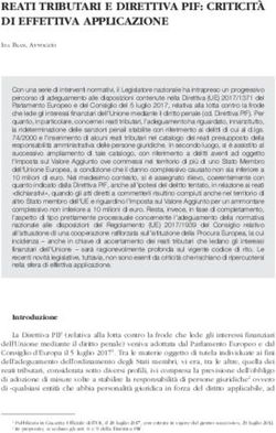 REATI TRIBUTARI E DIRETTIVA PIF: CRITICIT&Agrave; DI EFFETTIVA APPLICAZIONE