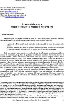 Il valore della marca. Modello evolutivo e metodi di misurazione