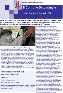 # Il Comune Settimanale - COMUNE DI CAMPIGLIA MARITTIMA