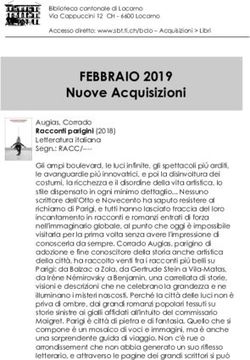 FEBBRAIO 2019 Nuove Acquisizioni