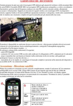 GARMIN EDGE 800 - RECENSIONE