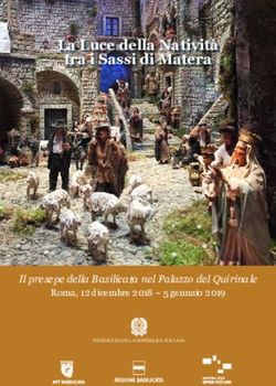 La Luce della Nativit&agrave; tra i Sassi di Matera - Il presepe della Basilicata nel Palazzo del Quirinale - Basilicata Turistica