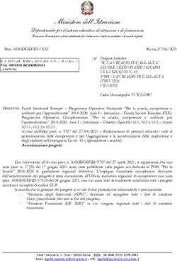 Ministero dell'Istruzione - Dipartimento per il sistema educativo di istruzione e di formazione - I.C. di San Biagio di Callalta