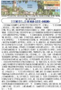 Foglietto della Settimana - Parrocchie di Grignasco e Ara