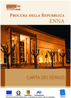 ENNA Procura della Repubblica - CARTA DEI SERVIZI