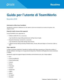 Guida per l'utente di TeamWorks - Novell