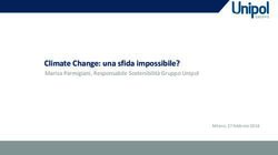 Climate Change: una sfida impossibile? - Marisa Parmigiani, Responsabile Sostenibilità Gruppo Unipol - Changes