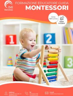 MONTESSORI FORMAZIONE EDUCATORE GUIDA - Corso 100% online