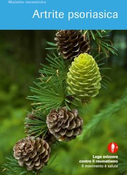 Artrite psoriasica Malattie reumatiche