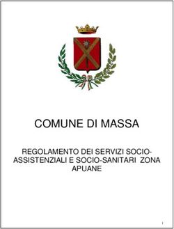 COMUNE DI MASSA REGOLAMENTO DEI SERVIZI SOCIO-ASSISTENZIALI E SOCIO-SANITARI ZONA APUANE