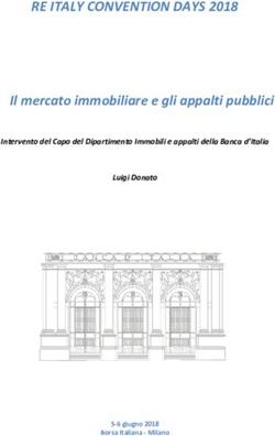 RE ITALY CONVENTION DAYS 2018 - Il mercato immobiliare e gli appalti pubblici Intervento del Capo del Dipartimento Immobili e appalti della Banca ...