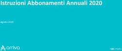Istruzioni Abbonamenti Annuali 2020 - Agosto 2020 - Arriva