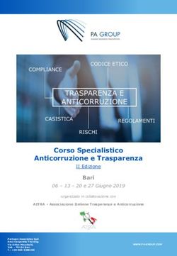 Corso Specialistico Anticorruzione e Trasparenza - PA Group