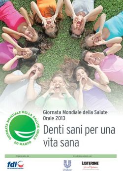 Denti sani per una vita sana - Giornata Mondiale della Salute Orale 2013 LE