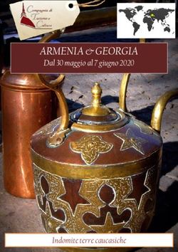 ARMENIA & GEORGIA Dal 30 maggio al 7 giugno 2020 - Indomite terre caucasiche - CTC