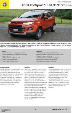 Ford EcoSport 1.0 SCTi Titanium - Test autovetture