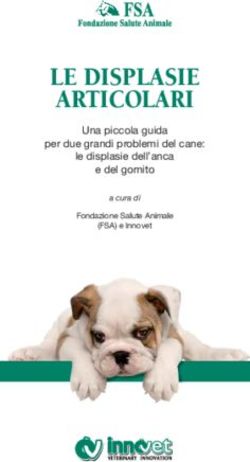 LE DISPLASIE ARTICOLARI - Una piccola guida per due grandi problemi del cane: le displasie dell'anca e del gomito - Innovet