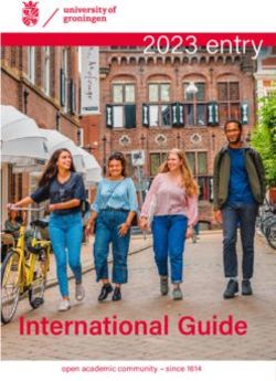 International Guide 2023 entry - University of Groningen