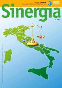 Giornale di ANMAR Associazione Nazionale Malati Reumatici 2 2017