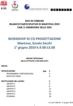 WORKSHOP DI CO-PROGETTAZIONE - Mantova, Scuola Sacchi 1 giugno 2019 h.9.00-13.00