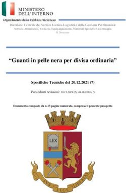 "Guanti in pelle nera per divisa ordinaria" - Specifiche Tecniche del 20.12.2021 (7) - Polizia di Stato