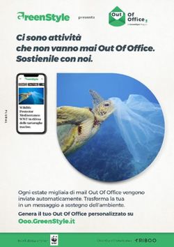 Ooo.GreenStyle.it Ogni estate migliaia di mail Out Of OOce vengono inviate automaticamente. Trasforma la tua in un messaggio a sostegno ...