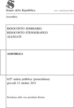 RESOCONTO SOMMARIO RESOCONTO STENOGRAFICO ALLEGATI - ASSEMBLEA - Senato della Repubblica
