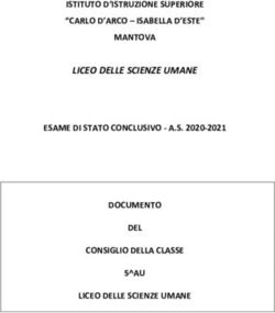 LICEO DELLE SCIENZE UMANE - ISTITUTO D'ISTRUZIONE SUPERIORE "CARLO D'ARCO - ISABELLA D'ESTE" MANTOVA ESAME DI STATO CONCLUSIVO - A.S. 2020-2021 ...