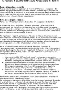 La Posizione di Save the Children sulla Partecipazione dei Bambini