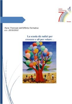 La scuola dà radici per crescere e ali per volare - Piano Triennale dell'Offerta Formativa a.s. 2019/2022 - istituto ...