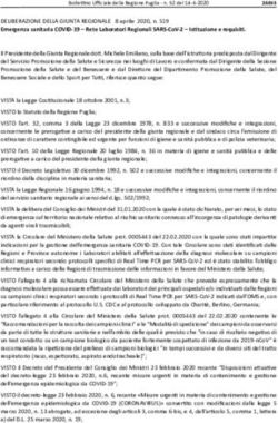 EMERGENZA SANITARIA COVID-19 - RETE LABORATORI REGIONALI SARS-COV-2 - ISTITUZIONE E REQUISITI.