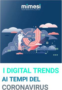 I DIGITAL TRENDS AI TEMPI DEL - Mimesi