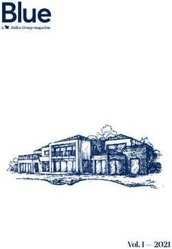 Jetika Group magazine Blue - Vol. 1 2021 - Jetika Group SA