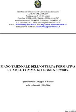 PIANO TRIENNALE DELL'OFFERTA FORMATIVA EX ART.1, COMMA 14, LEGGE N.107/2015.