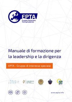 Manuale di formazione per la leadership e la dirigenza - EPTA - Gruppo di interesse speciale