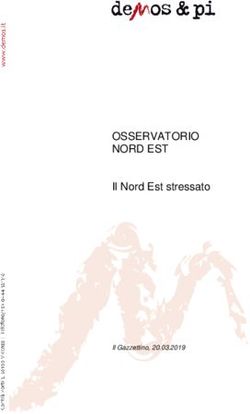 OSSERVATORIO NORD EST - Il Nord Est stressato - Demos & Pi