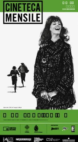 PROGRAMMA LUMIÈRE - MARZO 2019 ANNO XXXV/N.3 - Cineteca Bologna