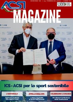 ICS - ACSI per lo sport sostenibile
