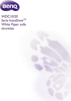 WDC10/20 White Paper sulla sicurezza - Serie InstaShowTM