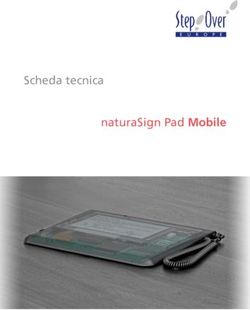 SCHEDA TECNICA NATURASIGN PAD MOBILE - STEPOVER GMBH