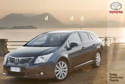 Avensis Presentazione dinamica alla Stampa - Toyota Europe ...