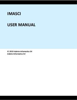IMASCI USER MANUAL 2019 Adatto Informatica Srl Adatto Informatica Srl