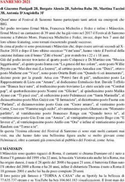 SANREMO 2021 - IC Bomporto-Bastiglia