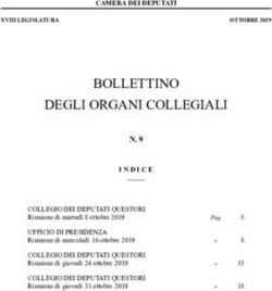 BOLLETTINO DEGLI ORGANI COLLEGIALI - Camera.it