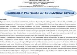 PREMESSA - 1 Circolo Didattico "Don Pietro Pappagallo" Terlizzi