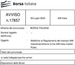 AVVISO n.17857 - Borsa Italiana